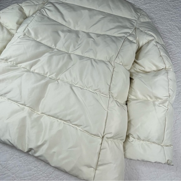 🔥Jones New York Down & Feather Puffer Jacket Winter Coat Women Size Large - Picture 4 of 15